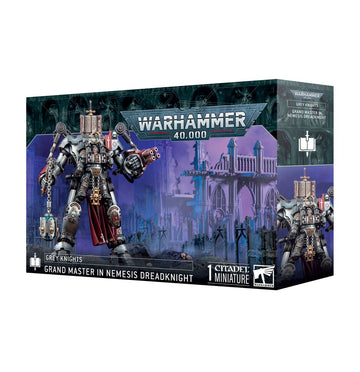 Games Workshop Warhammer 40,000: Grey Knights Grand Master in Nemesis Dreadknight