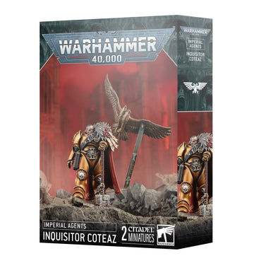Games Workshop Warhammer 40,000: Imperial Agents Inquisitor Coteaz