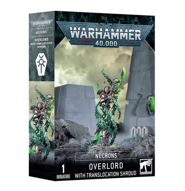 Games Workshop Warhammer 40,000: Necrons Overlord with Translocation Shroud