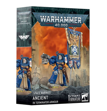 Games Workshop Warhammer 40,000: Space Marines Ancient in Terminator Armour