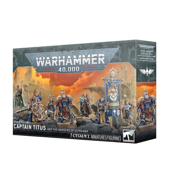 Games Workshop Warhammer 40,000: Space Marines Captain Titus and The Wardens of Ultramar