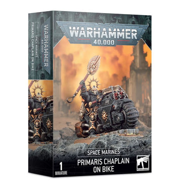 Games Workshop Warhammer 40,000: Space Marines Chaplain on Bike