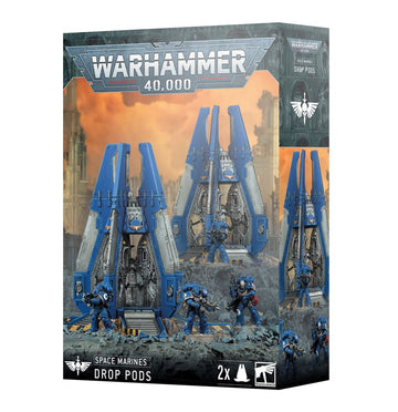 Games Workshop Warhammer 40,000: Space Marines Drop Pods