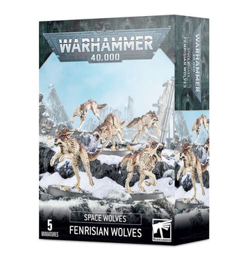 Games Workshop Warhammer 40,000: Space Wolves Fenrisian Wolves