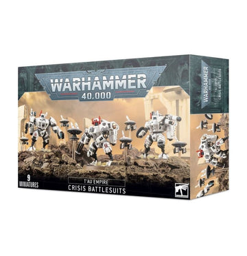 Games Workshop Warhammer 40,000: T'au Empire XV8 Crisis Battlesuit Team