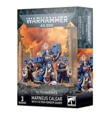 Games Workshop Warhammer 40,000: Ultramarines Marneus Calgar with Victrix Honour Guard