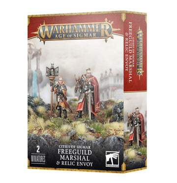 Games Workshop Warhammer Age of Sigmar Cities of Sigmar Freeguild Marshal and Relic Envoy
