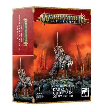 Games Workshop Warhammer Age of Sigmar Darkoath Chieftain on Warsteed