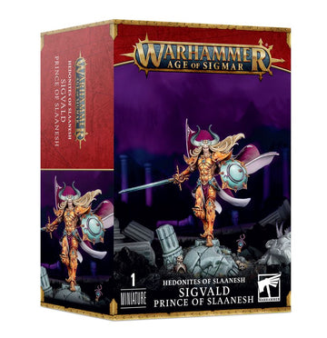 Games Workshop Warhammer Age of Sigmar: Hedonites Of Slaanesh Sigvald, Prince of Slaanesh