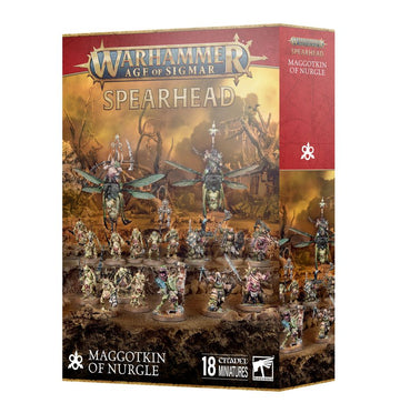 Games Workshop Warhammer Age of Sigmar Spearhead Maggotkin of Nurgle