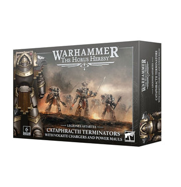 Games Workshop Warhammer The Horus Heresy: Legiones Astartes Cataphractii Terminators with Volkite Chargers and Power Mauls