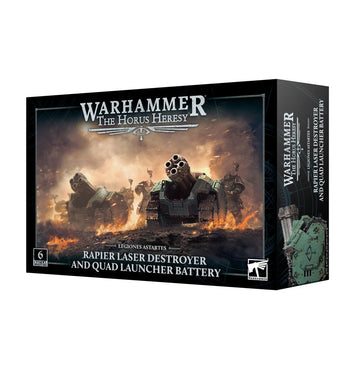 Games Workshop Warhammer The Horus Heresy: Legiones Astartes Rapier Laser Destroyer and Quad Launcher Battery