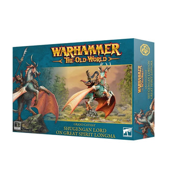 Games Workshop Warhammer The Old World: Grand Cathay Shugengan Lord on Great Spirit Longma