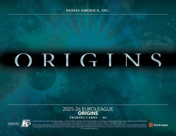 Sports: 2025/26 Panini Origins Euroleague Basketball H2