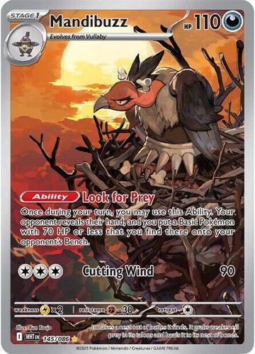 Mandibuzz - 145/086 - SV: White Flare