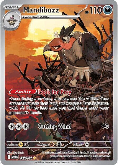 Mandibuzz - 145/086 - SV: White Flare