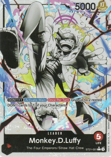 ST21-001 Monkey.D.Luffy (L*)(English)