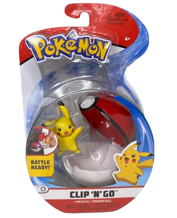 Pokemon Clip 'N' Go : Pikachu, Eevee, Munchlax (Individual)
