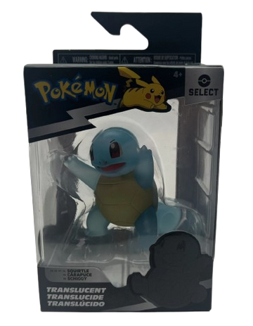 Pokemon Translucent Figure :  Charmander and Squirtle (Individual)