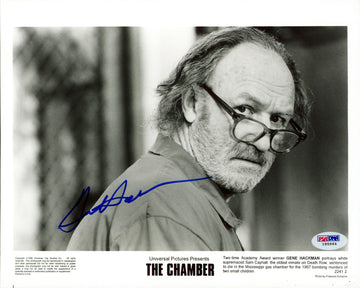 Gene Hackman The Chamber Authentic Signed 8x10 Horizontal Photo PSA/DNA #I85964