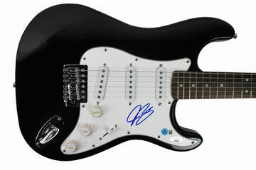 Joe Bonamassa Authentic Signed Black Electric Guitar Autographed BAS #BU55058