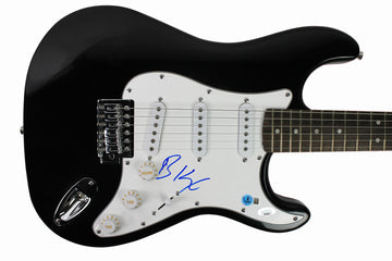 Billy Idol Authentic Signed Black Electric Guitar Autographed BAS #BU55054