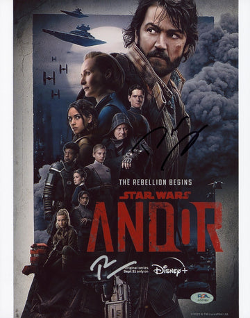 Tony Gilroy & Dan Gilroy Star Wars Andor Signed 11x14 Photo PSA/DNA #AQ51564