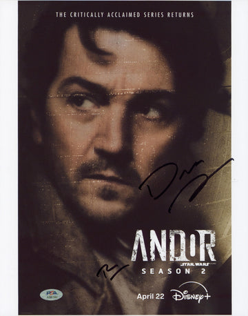 Tony Gilroy & Dan Gilroy Star Wars Andor Signed 11x14 Photo PSA/DNA #AQ51562