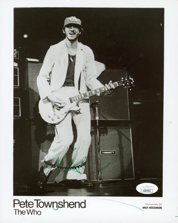 Pete Townshed The Who Authentic Signed 8x10 Vertical Photo JSA #AZ65592