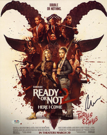 Matt Bettinelli-Olpin Ready or Not 2 Signed 11x14 Photo PSA/DNA #AQ49625