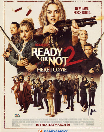Matt Bettinelli-Olpin Ready or Not 2 Signed 11x14 Photo PSA/DNA #AQ49624