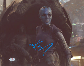 Karen Gillan Guardians of the Galaxy Signed 11x14 Photo PSA/DNA #AQ49597