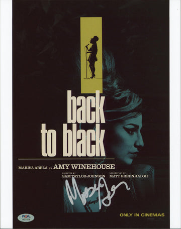 Marisa Abela Back To Black Authentic Signed 11x14 Vertical Photo PSA #AQ71638