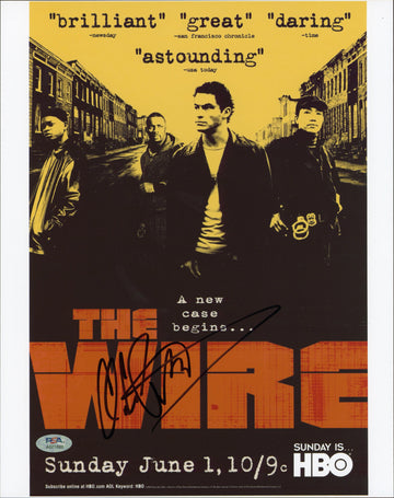 Clarke Peters The Wire Authentic Signed 11x14 Vertical Photo PSA/DNA #AQ71628