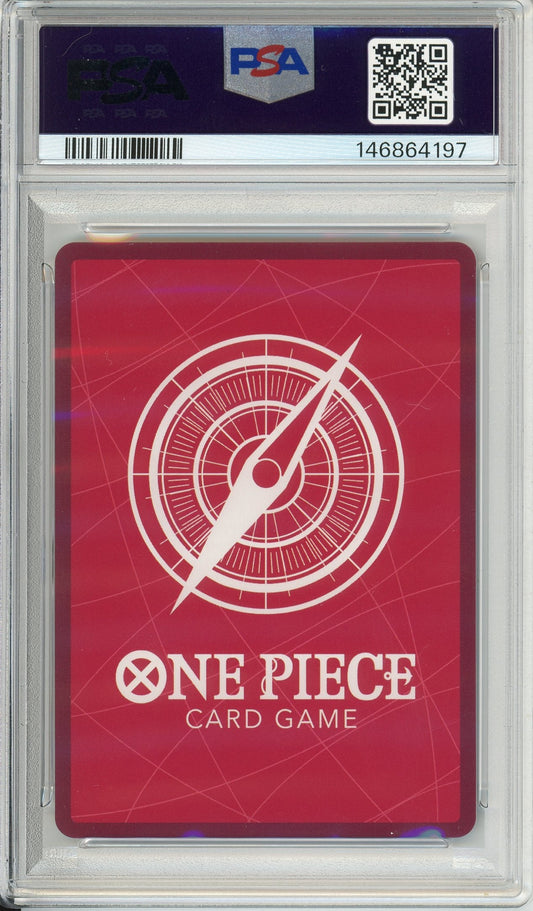 One Piece Graded: Nami OP11-041 Fist Of Divine Speed (2025) Leader Alt Art PSA 9