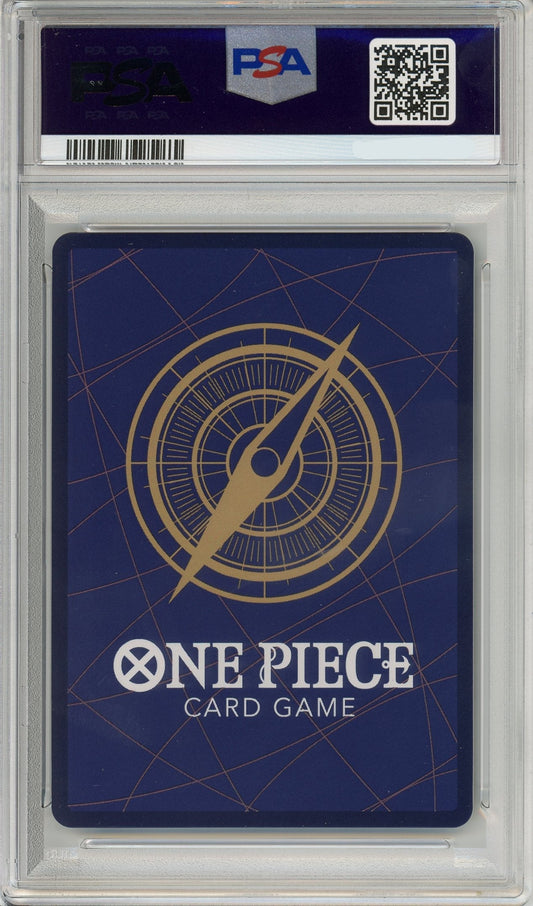 One Piece Graded: Jewelry Bonney Manga Alt Art OP12-118 Legacy Of The Master PSA 10