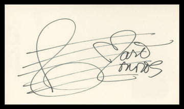 Carol Connors The Teddy Bears Authentic Signed 3x5 Index Card BAS #BV02123