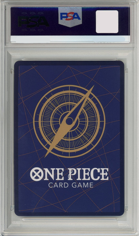 One Piece Graded: You'll Frighten Me... Alt Art OP14-118 The Azure Sea's Seven PSA 10