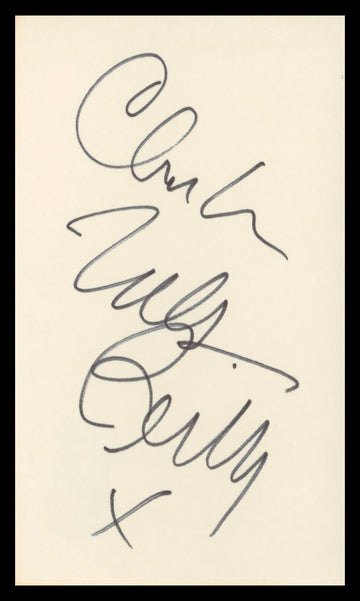 Charles Nelson Reilly Match Game Authentic Signed 3x5 Index Card BAS #BV02145