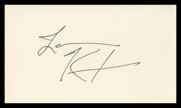 Lawrence Kasdan Star Wars ESB  Authentic Signed 3x5 Index Card BAS #BU64787