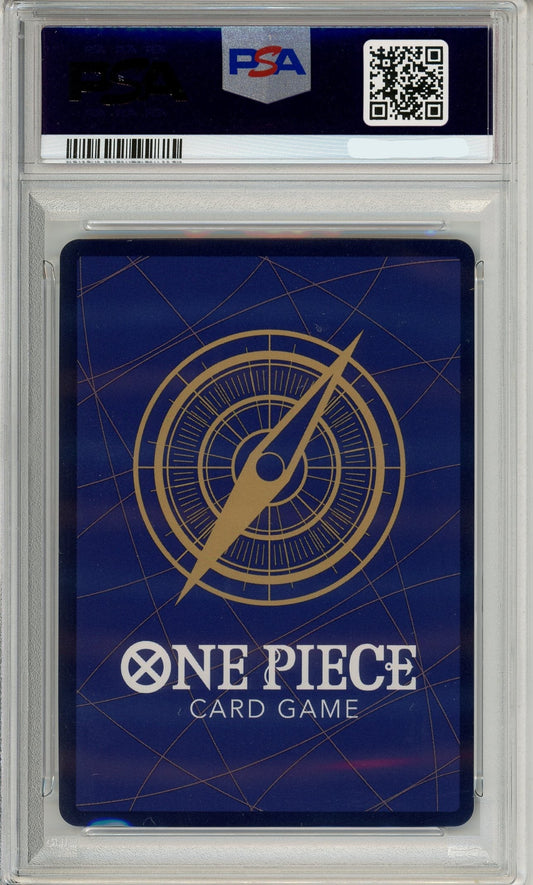 One Piece Graded: Eustass "Captain" Kid Manga Alt Art OP05-075 Awakening Of The New Era PSA 10