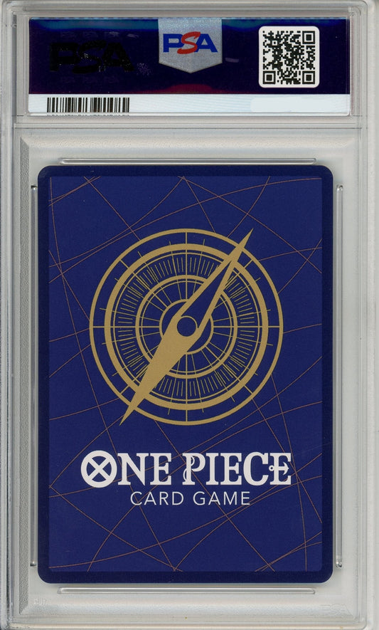 One Piece Graded: Trafalgar Law Manga Alt Art OP10-119 Royal Blood PSA 10