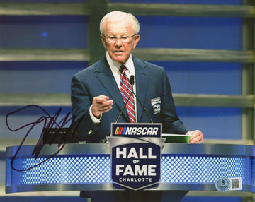 NASCAR Joe Gibbs Authentic Signed 8x10 Horizontal Photo Autographed BAS #BU43563