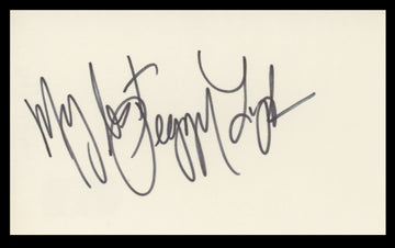 Peggy Lipton The Mod Squad My Best Authentic Signed 3x5 Index Card BAS #BV59031