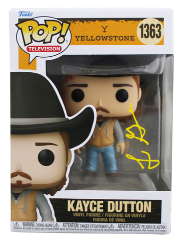 Luke Grimes Yellowstone Signed Kayce Dutton #1363 Funko Pop Figure JSA #CA36609