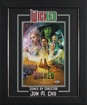 Jon M. Chu Wicked Authentic Signed 11x14 Framed Photo Autographed PSA #AQ16844