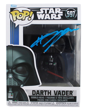 Hayden Christensen Star Wars Signed Vader #579 Funko Pop Figure PSA/DNA #AP82871