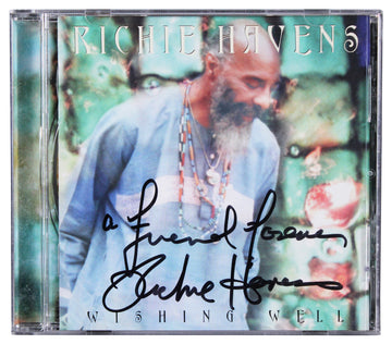 Richie Havens "A Friend Forever" Signed Wishing Well CD Booklet JSA #CL51510