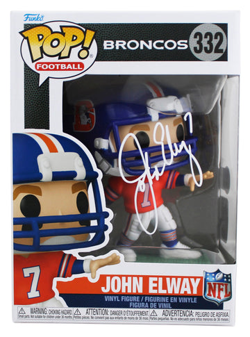 Broncos John Elway Authentic Signed #332 Funko Pop Vinyl Figure BAS Witnessed