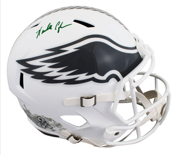Eagles Randall Cunningham Signed STS III Full Size Speed Rep Helmet BAS Wit
